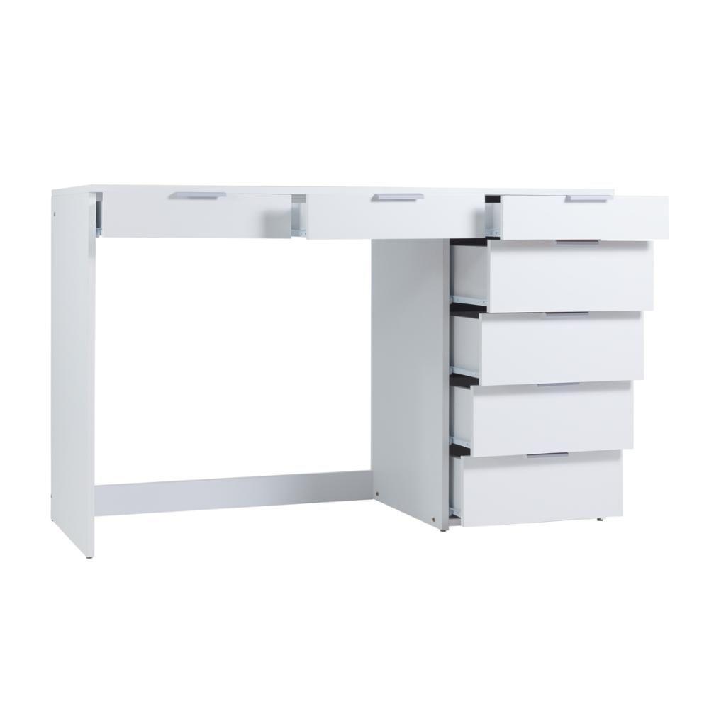 Mesa De Escritório Ditália 7 Gavetas Pe-90 - 7