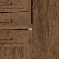 Guarda Roupa Casal 151 Cm 6 Portas 3 Gavetas 10020 Vlr Imbuia