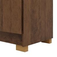 Guarda Roupa Casal 151 Cm 6 Portas 3 Gavetas 10020 Vlr Imbuia - 5