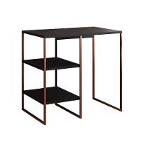 Aparador Adega Industrial Bar Barzinho Bourbon Aço Cobre E Preto 80 Cm - 2