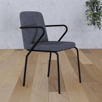 Cadeira Bloom Fixa C-4 Pes C-braco 490x580x850 Mm C-4 Un Boucle Nuvem Boucle Nuvem - 2