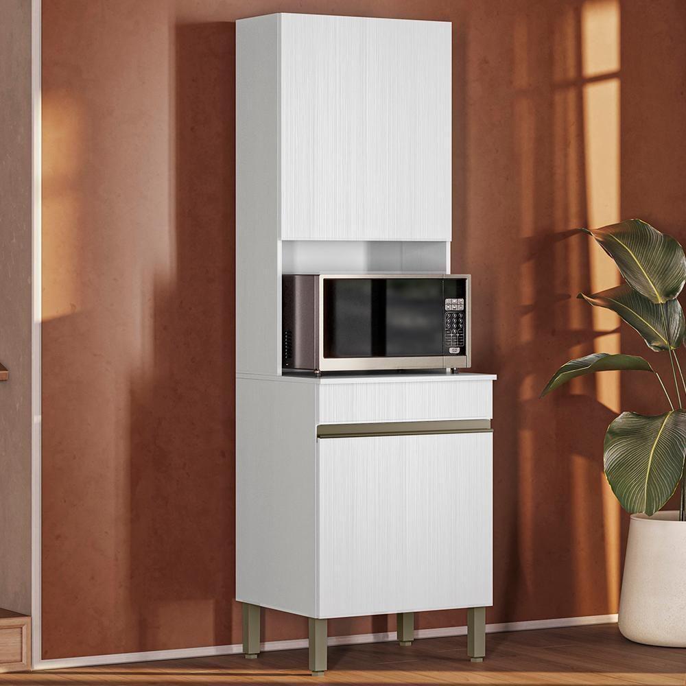 Paneleiro Microondas 2 Portas 193x60 Cm Line Ktp Supremo - 2