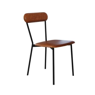 Cadeira Vintage Emília Fixa C-4 Pes 450 X 505 X 810 Mm C-1 Un.cn.caramelo Courino Caramelo