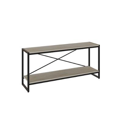 Rack P-tv Dynamica 120x30x56cm C-02 Prateleiras Snow - Est.preta Snow - Est.preta