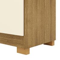 Guarda Roupa Casal 151 Cm 6 Portas 3 Gavetas 10020 Vlr Nature Champanhe - 3