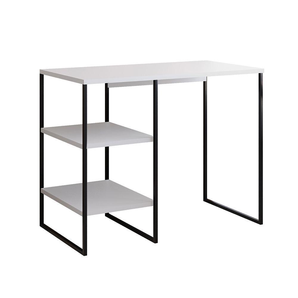Aparador Adega Industrial Bar Barzinho Bourbon Aço Preto E Branco 95 Cm - 2