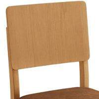 Conjunto 2 Cadeiras Jade 01 Verona Marrom Pés Em Madeira Jcm - 7