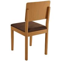 Conjunto 2 Cadeiras Jade 01 Verona Chocolate Pés Em Madeira Jcm - 6