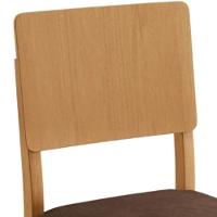 Conjunto 2 Cadeiras Jade 01 Verona Chocolate Pés Em Madeira Jcm - 7