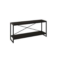 Rack P-tv Dynamica 120x30x56cm C-02 Prateleiras Preto ônix - Est.preta Preto ônix - Est.preta - 1