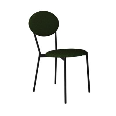 Cadeira Vintage Elipse Fixa C-4 Pes 430 X 535 X 860 Mm C-1 Un. Cy.vd.msg Verde Musgo City
