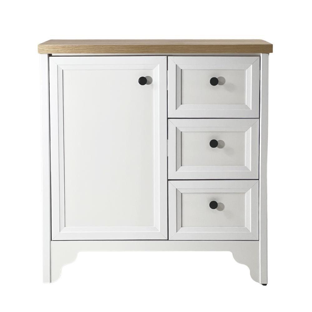 Gabinete Armário Banheiro Ditália Com Tampo Bn-05 Branco - 2