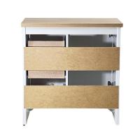 Gabinete Armário Banheiro Ditália Com Tampo Bn-05 Branco - 5