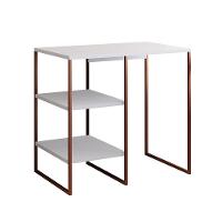 Aparador Adega Industrial Bar Barzinho Bourbon Aço Cobre E Branco 80 Cm - 2