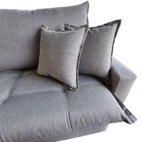 Sofá Cama Retrátil E Reclinável Dallas Linho Cinza 2,64 M - 8