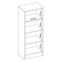 Armário Baixo Multiuso 2 Portas Viena Amendola/off White Demóbile - 3