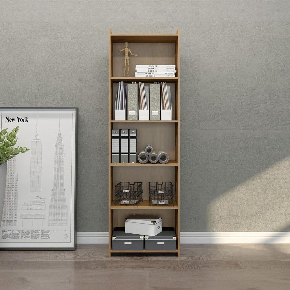 Estante Multiuso 4 Prateleiras 57x183cm 0700 Carvalho - 2