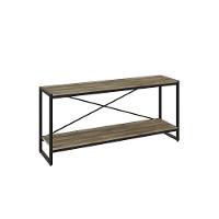 Rack P-tv Dynamica 120x30x56cm C-02 Prateleiras Carvalho - Est.preta Carvalho - Est.preta - 1