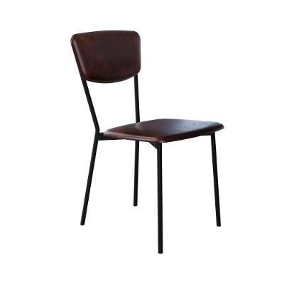 Cadeira Vintage Retrô Fixa C-4 Pés 425 X505 X 830 Mm C-1 Un. Cn.café Courino Café