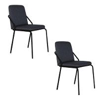 Cadeira Bloom Fixa C-4 Pes S-braco 490x580x850 Mm C-2 Un Grafite Corriente Grafite Corriente - 1