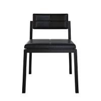 Cadeira Noah Encosto Anatômico. Courino Preto Courino Preto - 2