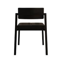 Cadeira Noah Encosto Anatômico. Courino Preto Courino Preto - 3