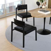 Cadeira Noah Encosto Anatômico. Courino Preto Courino Preto - 5