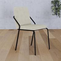 Cadeira Bloom Fixa C-4 Pes S-braco 490x580x850 Mm C-4 Un Boucle Vanilla Boucle Vanilla - 2