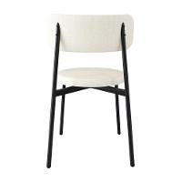 Cadeira Kyta Fixa C-4 Pés 50 X 44,7 X 83,8 Cm. Corriente Palha-courino Whisky Corriente Palha-courino Whisky - 5