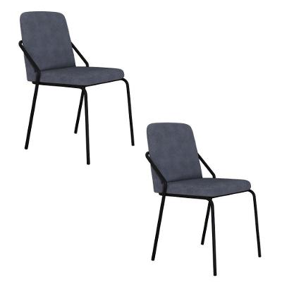 Cadeira Bloom Fixa C-4 Pes S-braco 490x580x850 Mm C-2 Un Boucle Nuvem Boucle Nuvem