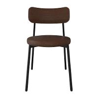 4 Unidades Cadeira Kyta Fixa C-4 Pés 50 X 44,7 X 83,8 Cm. Courino Whisky Courino Whisky