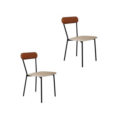 Cadeira Vintage Emília Fixa C-4 Pes 450 X 505 X 810 Mm C-2 Un.cy.areialgt-cn.cml Areia Lgt-cn.caramelo