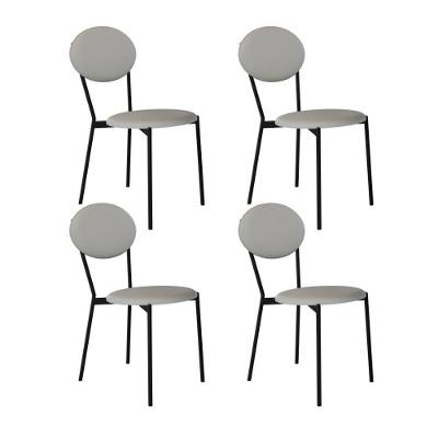 Cadeira Vintage Elipse Fixa C-4 Pes 430 X 535 X 860 Mm C-4 Un. Cn.saturno Off White Cn.saturno Off White
