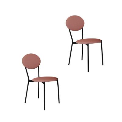 Cadeira Vintage Elipse Fixa C-4 Pes 430 X 535 X 860 Mm C-2 Un. Cy.tlp.rose Tulipa Rosê City