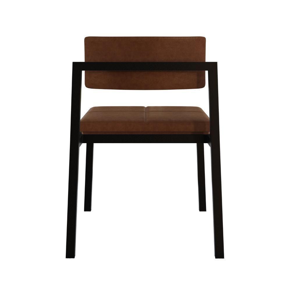 Cadeira Noah Encosto Anatômico. Courino Whisky Courino Whisky - 6