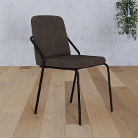 Cadeira Bloom Fixa C-4 Pes S-braco 490x580x850 Mm C-4 Un Boucle Marrom Castor Boucle Marrom Castor - 2