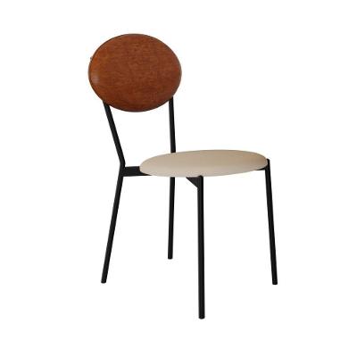 Cadeira Vintage Elipse Fixa C-4 Pes 430 X 535 X 860 Mm C-1 Un. Cy.areia Lgt-cn.cml Areia Lgt-cn.caramelo