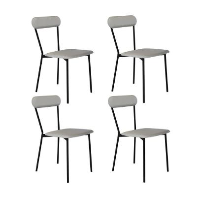 Cadeira Vintage Emília Fixa C-4 Pes 450 X 505 X 810 Mm C-4 Un.cn.saturno Off White Cn.saturno Off White
