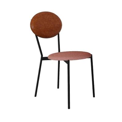 Cadeira Vintage Elipse Fixa C-4 Pes 430 X 535 X 860 Mm C-1 Un. Cy.tlp.rse-cn.cml Tulipa Rse-cn.caramelo