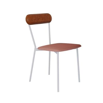 Cadeira Vintage Emília Fixa C-4 Pes 450 X 505 X 810 Mm C-1 Un. Pés Brancos. Cy.tlp.rse-cn.cml Tulipa Rse-cn.caramelo
