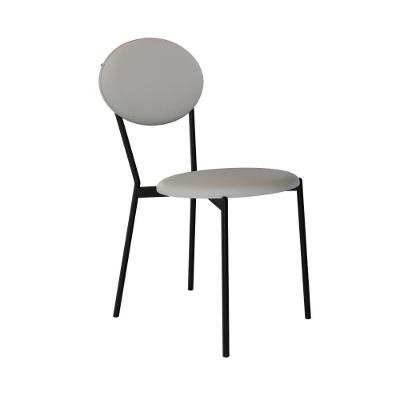 Cadeira Vintage Elipse Fixa C-4 Pes 430 X 535 X 860 Mm C-1 Un. Cn.saturno Off White Cn.saturno Off White