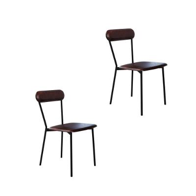 Cadeira Vintage Emília Fixa C-4 Pes 450 X 505 X 810 Mm C-2 Un.cn.cafe Courino Café