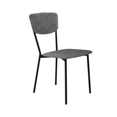 Cadeira Vintage Retrô Fixa C-4 Pés 425 X505 X 830 Mm C-1 Un. Cy.nevoa Prata Névoa Prata City