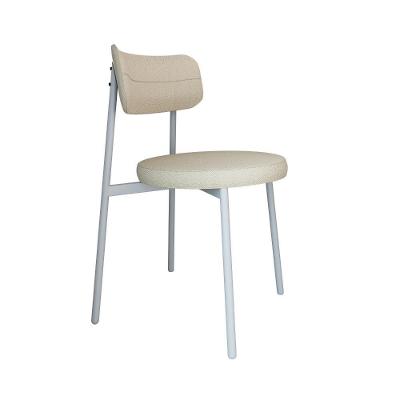 Cadeira Kyta Fixa C-4 Pés 50 X 44,7 X 83,8 Cm Pés Brancos. Corriente Areia Corriente Areia