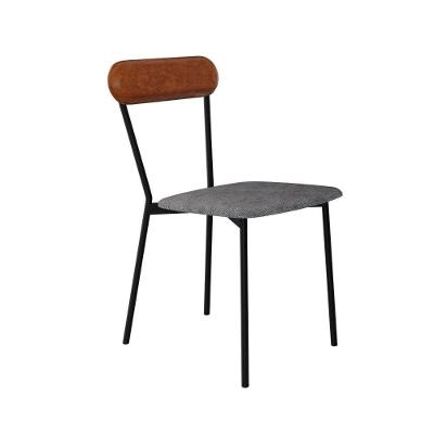 Cadeira Vintage Emília Fixa C-4 Pes 450 X 505 X 810 Mm C-1 Un.cy.nev.pta-cn.cml Névoa Pta-cn.caramelo