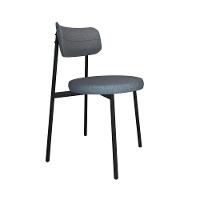 Cadeira Kyta Fixa C-4 Pés 50 X 44,7 X 83,8 Cm. Corriente Cinza Corriente Cinza - 1