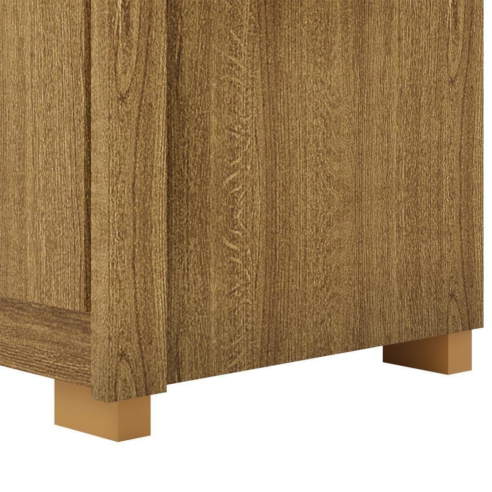 Guarda Roupa Casal 6 Portas 3 Gavetas MDF 275 Cm Vlr Nature - 4