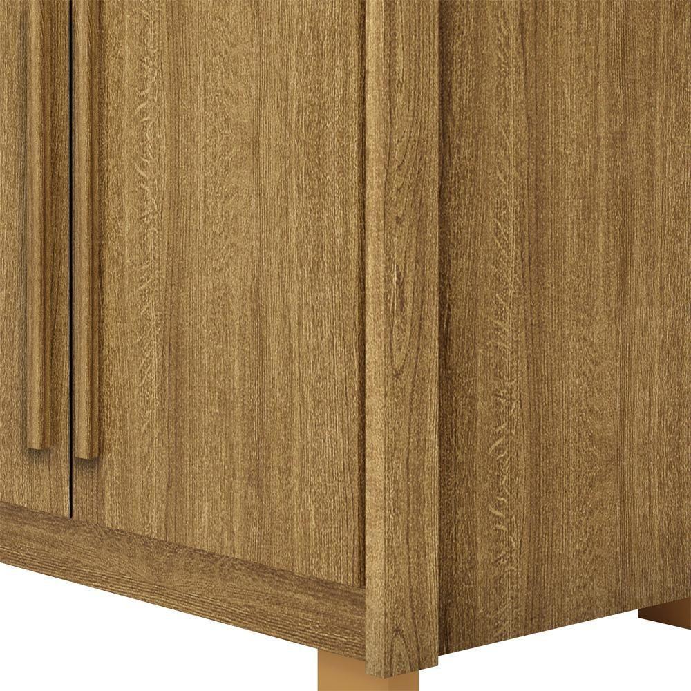 Guarda Roupa Casal 6 Portas 3 Gavetas MDF 275 Cm Vlr Nature - 5