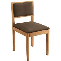 Conjunto 2 Cadeiras Jade 04 Veludo Marrom Pés Em Madeira Jcm - 5