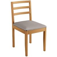 Conjunto 2 Cadeiras Jade 02 Veludo Bege Pés Em Madeira Jcm - 5